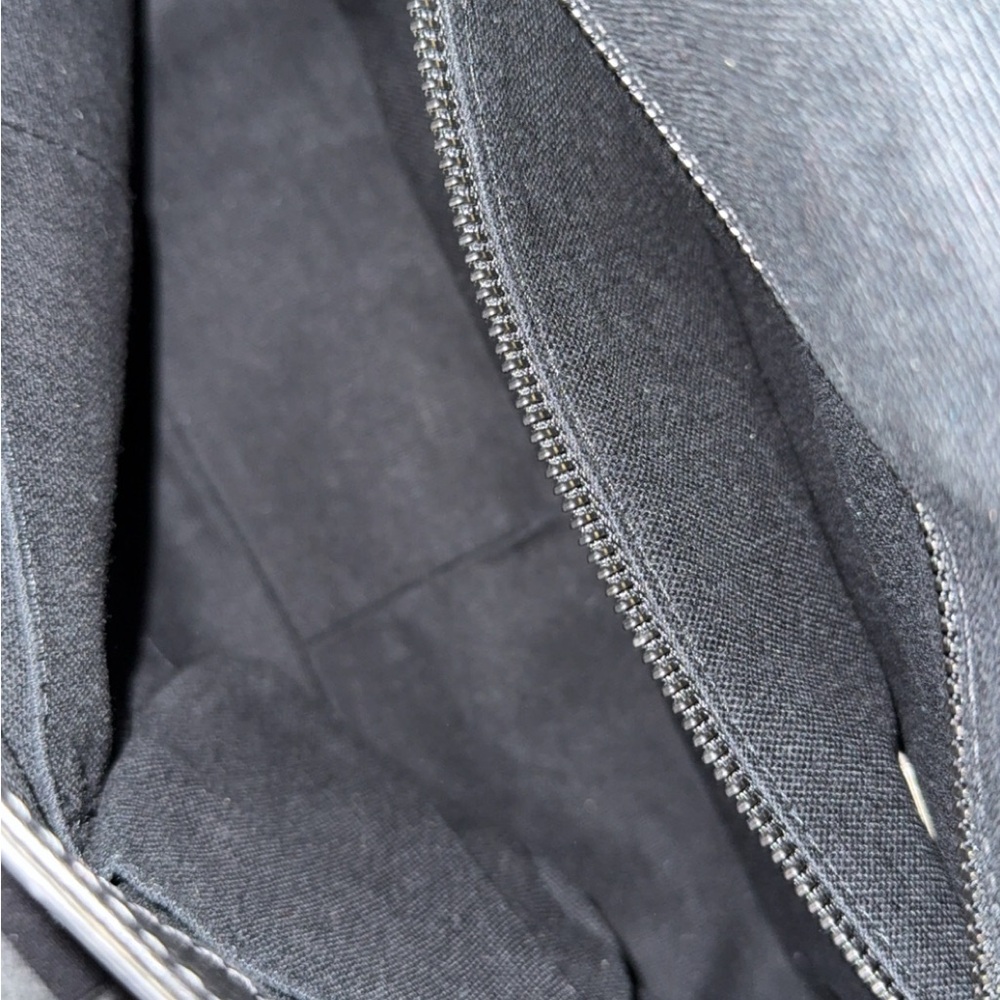 Burberry Black and Brown Plaid Messenger Bag - Picture 5 of 7
